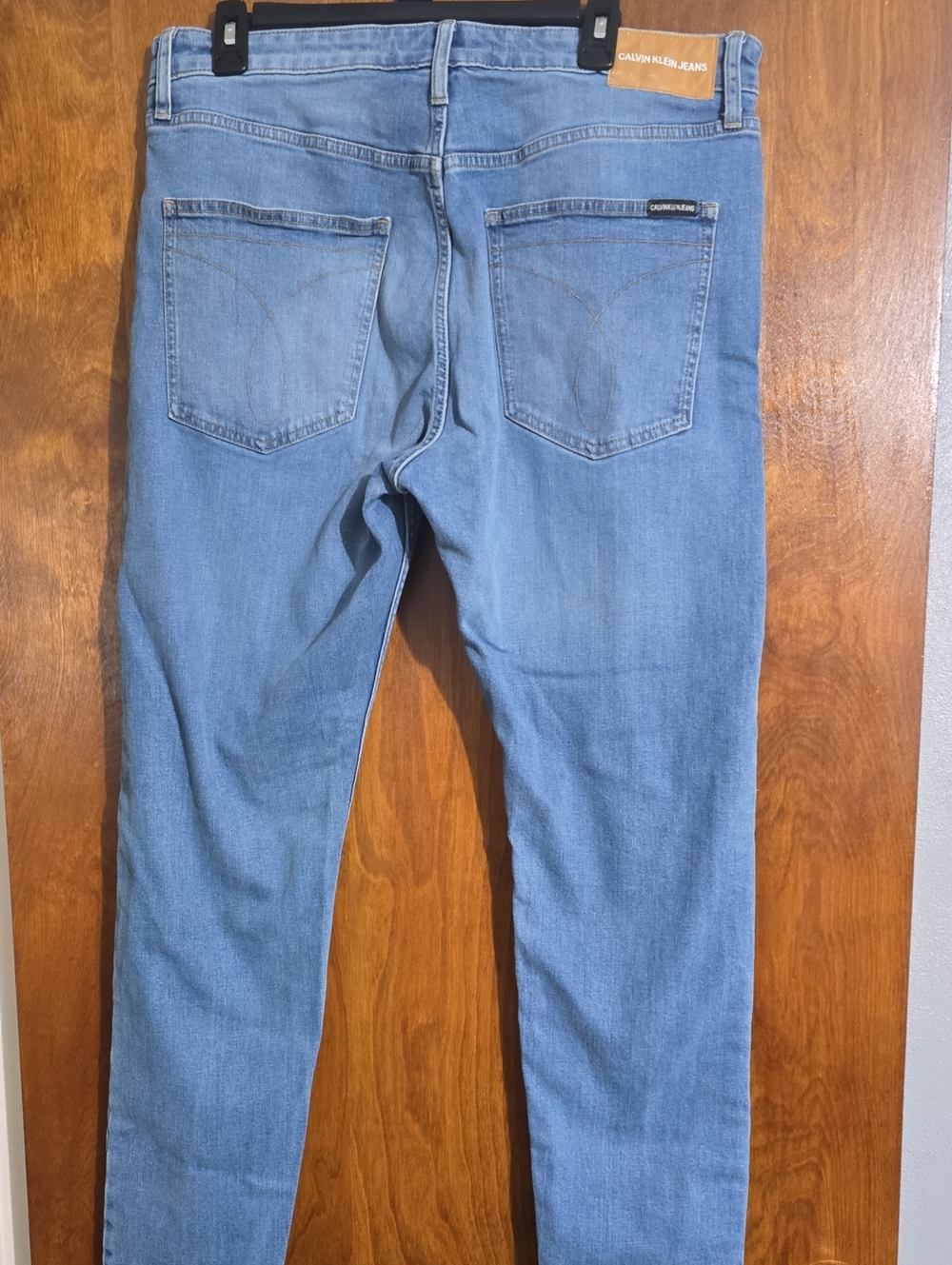 Calvin Klein Jeans Light Blue Slim Straight Men’s Jeans